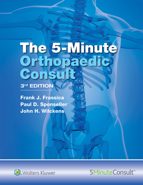 Cover image for book The 5 Minute Orthopaedic Consult