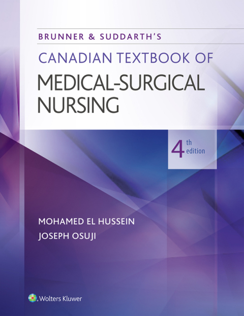 Cover image for book Brunner & Suddarth's Canadian Textbook of Medical-Surgical Nursing