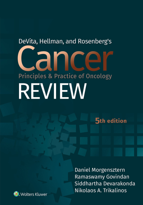 Cover image for book DeVita, Hellman, and Rosenberg's Cancer Principles & Practice of Oncology Review