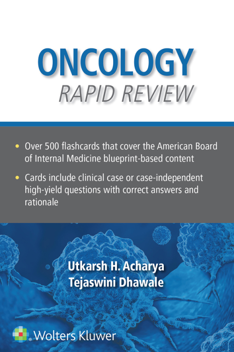 Cover image for book Oncology Rapid Review Flash Cards
