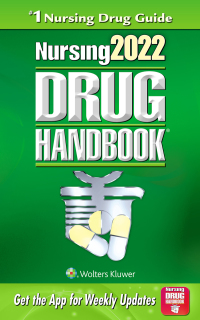 صورة الغلاف: Nursing 2022 Drug Handbook 42nd edition 9781975158880