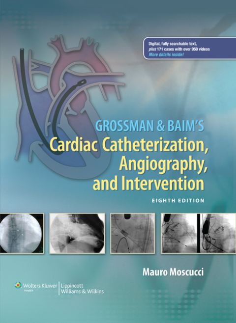Cover image for book Grossman & Baim's Cardiac Catheterization, Angiography, and Intervention