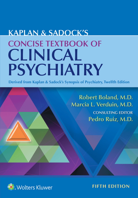 Cover image for book Kaplan & Sadock's Concise Textbook of Clinical Psychiatry