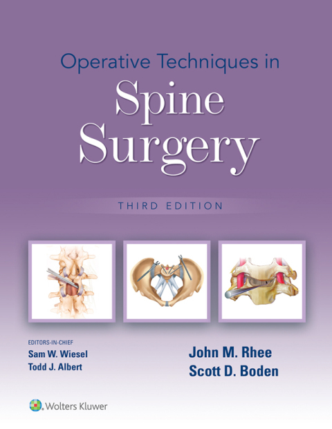 Cover image for book Operative Techniques in Spine Surgery