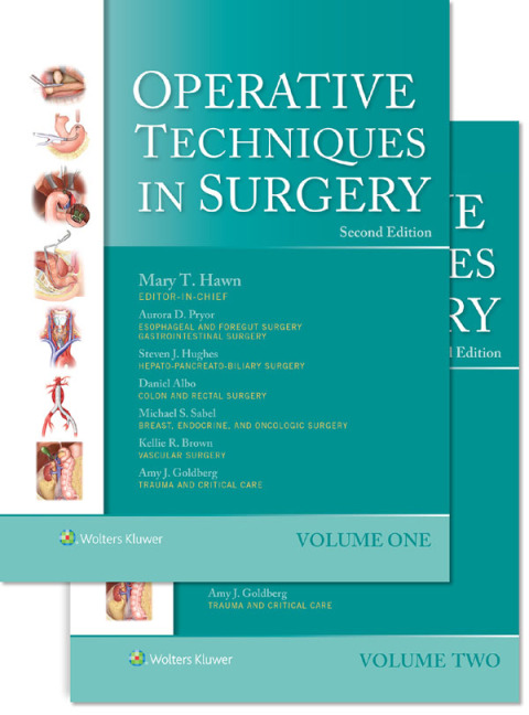 Cover image for book Operative Techniques in Surgery