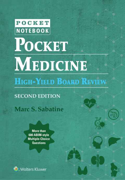 Cover image for book Pocket Medicine High Yield Board Review