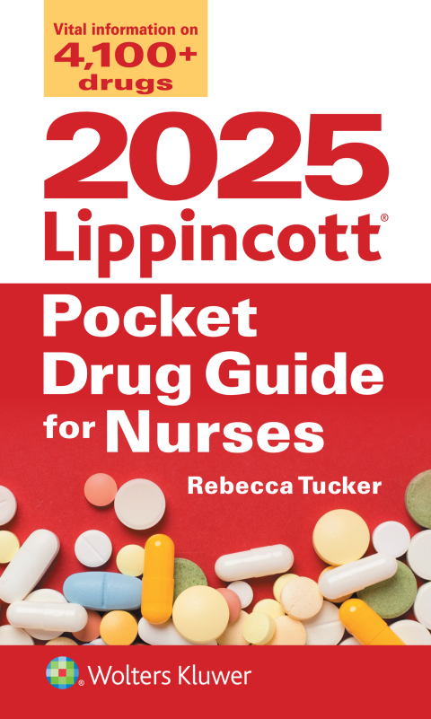 Cover image for book 2025 Lippincott Pocket Drug Guide for Nurses