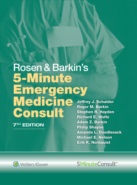 Cover image for book Rosen & Barkin's 5 Minute Emergency Medicine Consult
