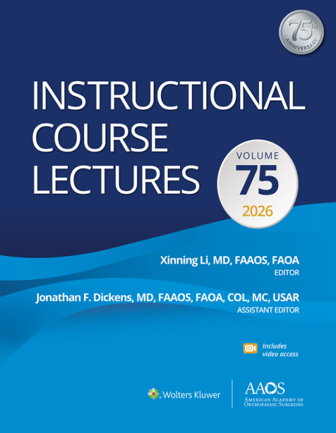 Cover image for book Instructional Course Lectures: Volume 75