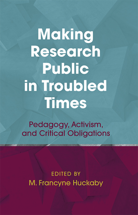 Cover image for book Making Research Public in Troubled Times