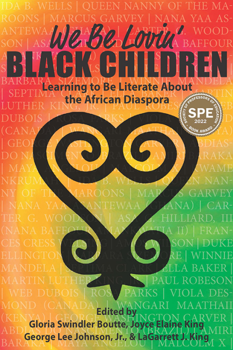 Cover image for book We Be Lovin’ Black Children