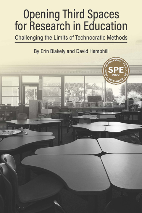 Cover image for book Opening Third Spaces for Research in Education