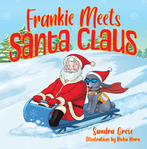 Cover image for book Frankie Meets Santa Claus