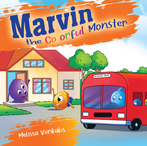 Cover image for book Marvin the Colorful Monster