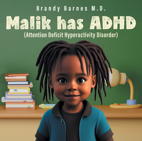 Cover image for book Malik has ADHD