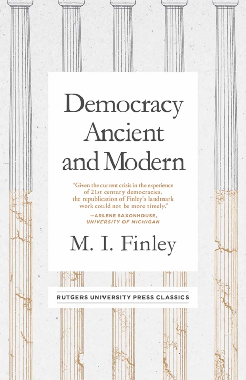 Cover image for book Democracy Ancient and Modern