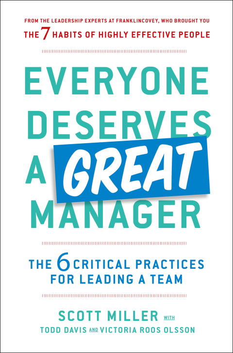 Cover image for book Everyone Deserves a Great Manager