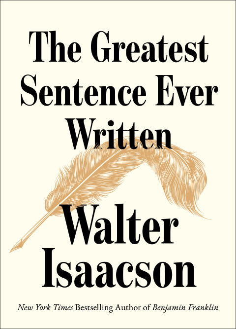 Cover image for book The Greatest Sentence Ever Written