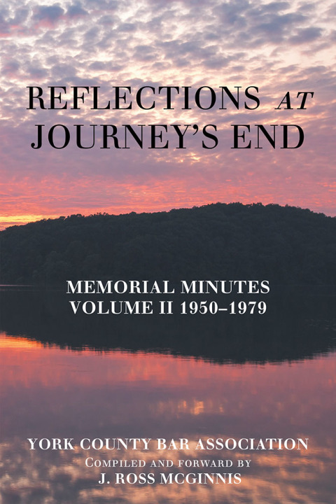 Cover image for book Reflections at Journey’s End