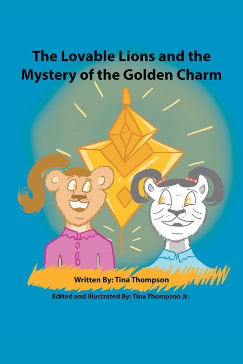 Cover image for book The Lovable Lions and the Mystery of the Golden Charm