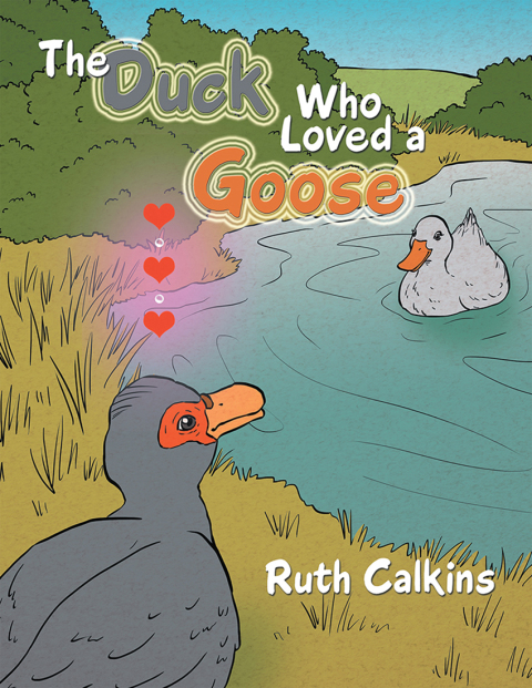 Cover image for book The Duck Who Loved a Goose