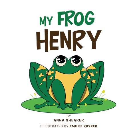 Cover image for book My Frog Henry