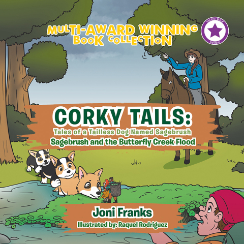Cover image for book Corky Tails: Tales of a Tailless Dog Named Sagebrush