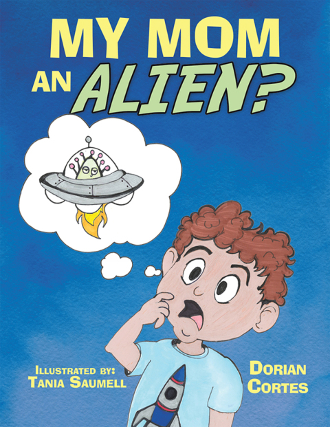 Cover image for book My Mom an Alien?