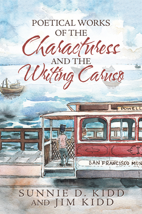 Cover image for book Poetical Works of the Characturess and the Writing Caruso