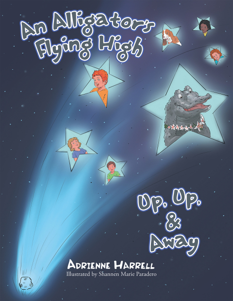 Cover image for book An Alligator's Flying High