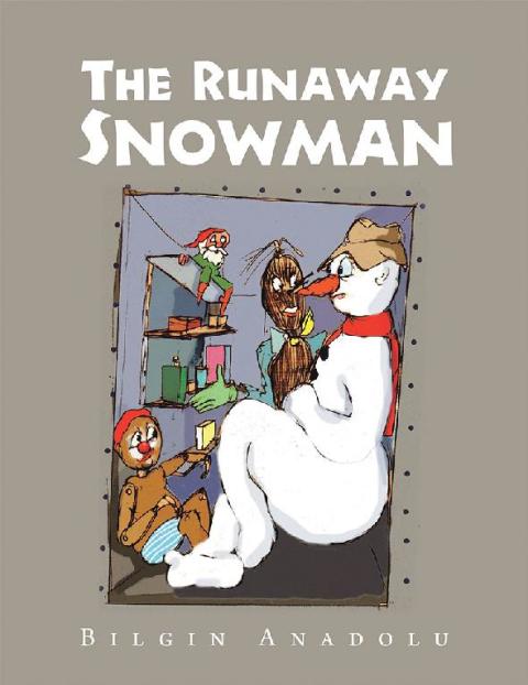 Cover image for book The Runaway Snowman