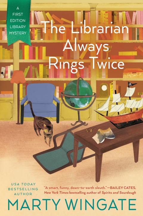 Cover image for book The Librarian Always Rings Twice