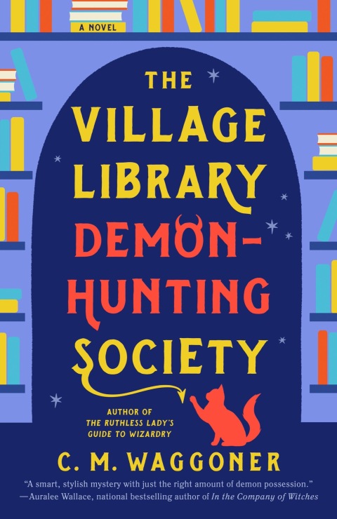 Cover image for book The Village Library Demon-Hunting Society
