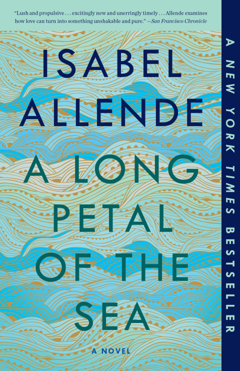 Cover image for book A Long Petal of the Sea