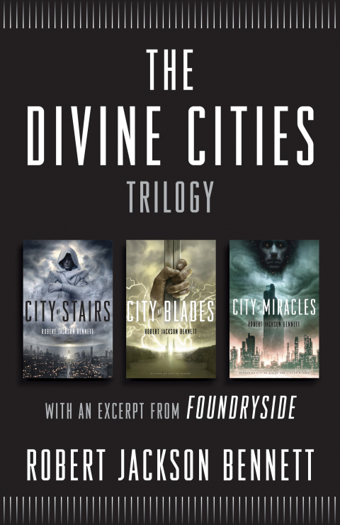Cover image for book The Divine Cities Trilogy
