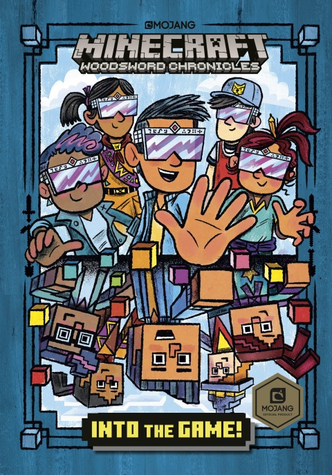 Cover image for book Into the Game! (Minecraft Woodsword Chronicles #1)
