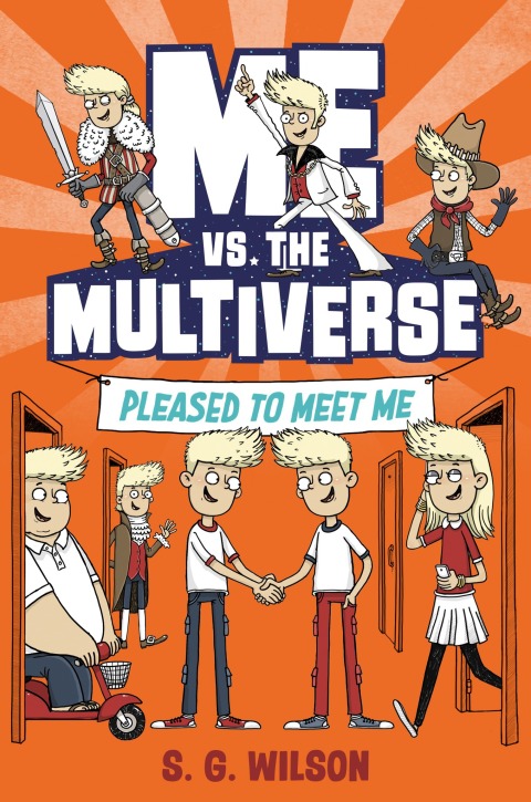 Cover image for book Me vs. the Multiverse: Pleased to Meet Me