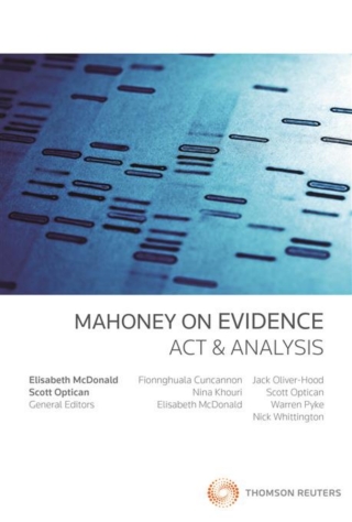 Mahoney on Evidence Act and Analysis