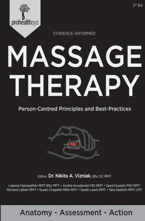 Cover image for book Evidence Informed Massage Therapy: Person-Centred Principles and Best-Practices