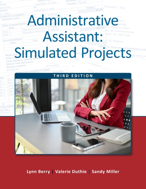 Cover image for book Administrative Assistant: Simulated Projects