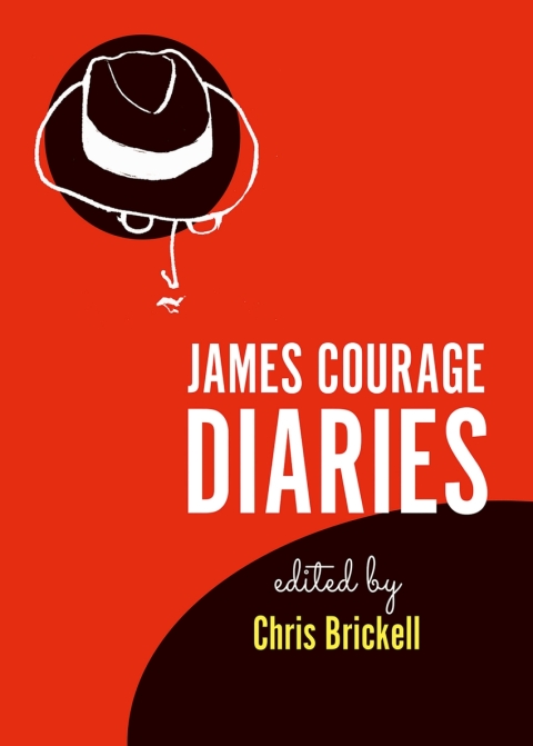 Cover image for book James Courage Diaries