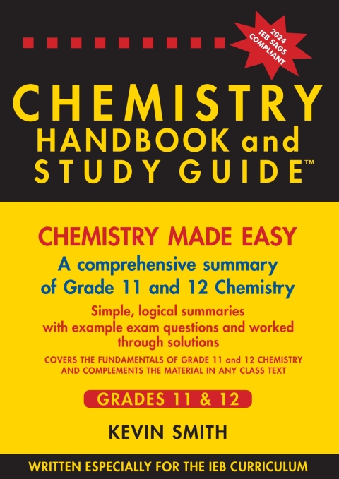 Cover image for book Chemistry Handbook & Study Guide Grade 11-12