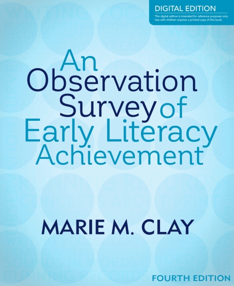 Cover image for book An Observation Survey of Early Literacy Achievement