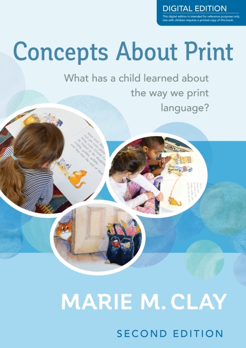 Cover image for book Concepts About Print: What has a child learned about the way we print language?