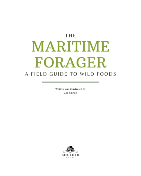 Cover image for book The Maritime Forager
