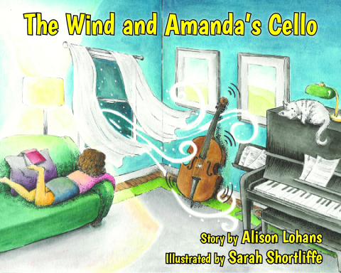 Cover image for book The Wind and Amanda's Cello