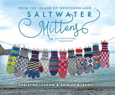 Cover image for book Saltwater Mittens from the Island of Newfoundland