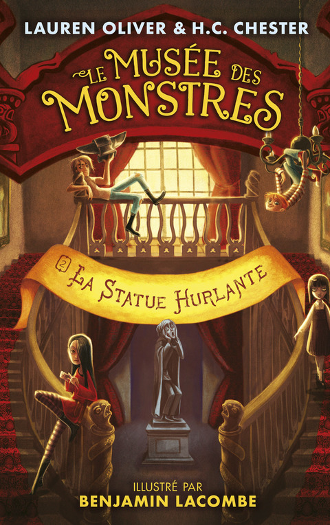 Cover image for book Le Musée des Monstres - Tome 2 - La statue hurlante