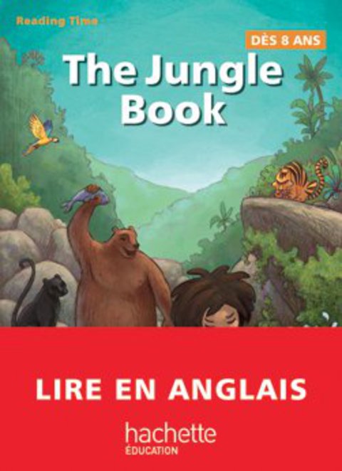 Cover image for book The Jungle Book - Reading Time