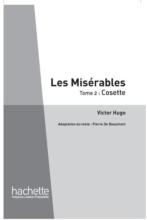 Cover image for book Les Misérables tome 2 : Cosette